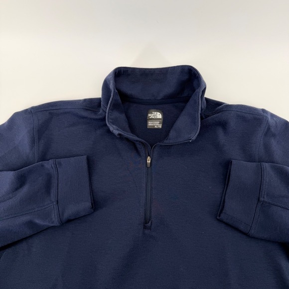 The North Face Other - The North Face Quarter Zip Pullover Navy Blue Athletic Performance XL Mens